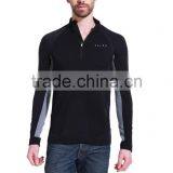 High Quality Men Seamless Half Zip Long SleeveTrack Jacket thumbnail-1