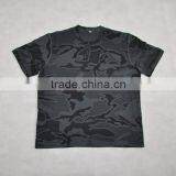 OEM Men's 100% Superfine Merino Wool Printed Fashionable Short Sleeve, T-Shirts Plus Size thumbnail-4