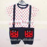 New Design Short Sleeve Funny Baby Clothes Romper Infant Jumpsuits New Born Clothing Summer Baby Gift thumbnail-2