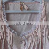 Fashion Workmanship Lady's Pajamas Set With Full Fabric Print and Lace Decoration thumbnail-2