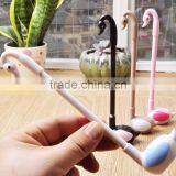 0.5mm Black Ballpoint Pen Customizable Swan Shape Gel Pen Office Stationry thumbnail-2