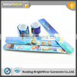 Kids Color Print Slap Bracelets Cartoon Print Slap Band thumbnail-1