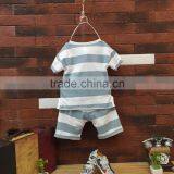 Wholesale Summer Cotton Printing Boys Kids t Shirt With Pants Set thumbnail-2