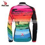 BEROY No Minimum Order Cycling Jersey, Neon Long Sleeve Cycling Apparel thumbnail-3