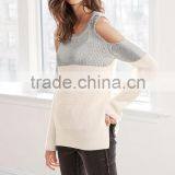 Sexy Design Sweater Knitted Top For Ladies thumbnail-1