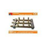 OEM Industrial 3 Outlet Gas Distributors , CNC Flame Cutting Machine Accessories