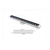 High Power 24W AC85 - 265V / 24V 1000 * 72mm Outdoor RGB LED Wall Washer for Theatres