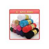 Hand Knitting mercerized crochet Cotton Blend Yarn / cotton knitting yarn