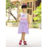 Purple Monogram Cut-out Dress - LD 160 thumbnail-1