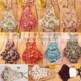 Floral Girl Boutique Clothes Newborn Baby Clothes Rompers Newest Printed Baby Romper thumbnail-1