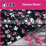 2017 Summer New Arrival Digital Printed Chiffon Fabric Polyester Stretchfabric