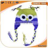 Custom Winter Hand Knitted Crochet Wool Girl Baby Hat thumbnail-3