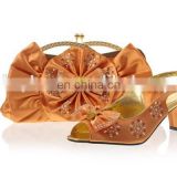 New arrival Italian top quality shoes match bag set