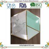 Amazon Hot Traditional Christmas Square Paper Lunch Plates Disposable Party Tableware thumbnail-4