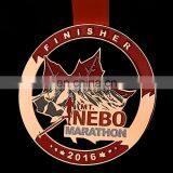 2016 New Style Canada Maple Leaf Shaped Casting Metal Medal thumbnail-3