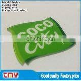 High Quality New Promotion Custom Acrylic Star Shaped Lapel Pin Badge In China thumbnail-4