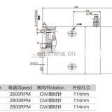 Factory High Quality 24v 2kw Electric Motor Hydraulic dc Motor thumbnail-5