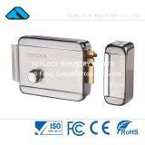 Elettrika - Electric Rim Lock With Stainless Steel Finish and Brass Roll thumbnail-1