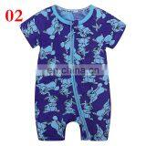2019 New Summer Kidstale Baby Cotton Overalls Kids Dinosaur Print Rompers Infant Outfits Over 40styles thumbnail-4