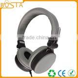 Top Quality Funny Stylish Popular Unique Design Cool Grey Leather Headphone thumbnail-3