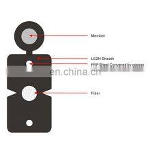 Factory Price 1,2 Core FTTH G657A1 G657A2 Flat Drop Fiber Optic Cable thumbnail-4