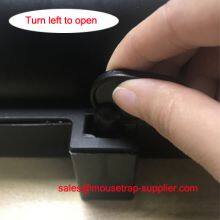 Plastic Mouse Locking Bait Station Rat Rodent Control Trap With Key With Holes thumbnail-2