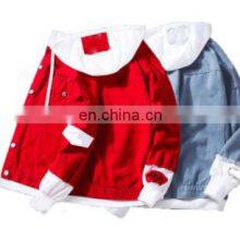 The New Listing Baseball Jacket Custom Fleece Denim Woman Man Windproof Down Sweatersuit Sweatsuit thumbnail-2
