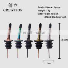 Factory Direct Top Coffee Juice Plastic Silicone Shot Vodka Spirit Wine Stopper Bottle Pourer thumbnail-3