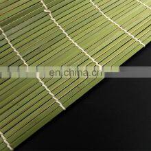2021 Seaweed Wholesale Green Skin Home Use Desk Tool Mini Rolling Sushi Bamboo Mat thumbnail-4