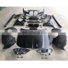Car Accessories Include Front/rear Bumper Assembly Grille Side Skirt Tail Pipe Hood for BMW G20/G28 Upgrade to M3 Style thumbnail-1