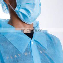 Isolation Gown Polyethylene pp pe Coating PP Lab Coat thumbnail-5