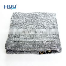 highly reflective shade cloth /hdpe aluminum foil outdoor shade net/plastic silver shade mesh