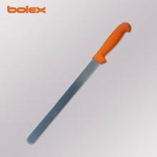 HAM MUTTON SAUSAGE BACON SLICERS CHINA SLICING KNIFE SERRATED Salmone Flutes Edge CHINO CUCHILLO JAMONERO thumbnail-4