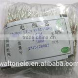 New and Original Electronics Component Carbon Film Resistor 100R 1/4W 5% thumbnail-1