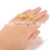 Novel Simple Gold Ring Design for Girls thumbnail-2
