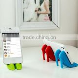 hot promotional gift mini high-heeled shoes mobile holder with best price OEM factory