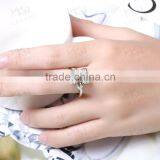 LKN18KRGPR734 18K Real Gold Plated Ruby Diamond Ring thumbnail-6