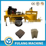 China M7MI hydraform manual hand operated compressed earth cement clay soil interlocking interlock block brick machine