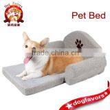 Soft Warm Pet Cat Bed Pet Nest Luxury Dog Nest, Paw Design Pet Bed Dog Sofa Puppy Cat Cushion Blanket Soft Sofa Bed Pet Supplie thumbnail-3