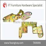 Made In Taiwan Hot Sale 18mm Wooden 180 Degree Dining Table Top Hinge thumbnail-2