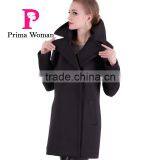 2016 Spring Long Cheap Women Trench Coat With Lapel thumbnail-6