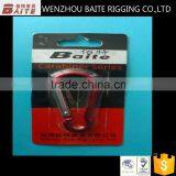 Red Aluminum D Shaped Carabiner Snap Hook Rigging Hardware thumbnail-3