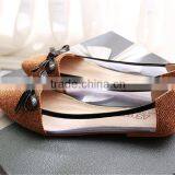Professional Flat Shoes Women Boys Leather Flat Shoes With CE Certificate XT-DA0955 thumbnail-3