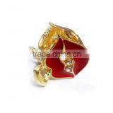 Epoxy Red Lip Alloy Casting Hair Claw For 2014 thumbnail-2