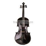 Black Color Violin Solid Wood 4/4 3/4 1/2 1/4 Master Violin With Case Sale in China thumbnail-2