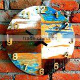 MHOME Cheap Vintage MDF Desktop Clock