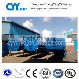 Customizable Cryogenic LNG LOX LCo2 Tank Semi-Trailer for Transportation thumbnail-1