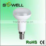 Hot!! $1.33 5W E14 2835SMD Aluminum+Plastic CE RoHS Indoor R50 LED Spot Lamps