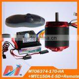 Maytech Maytech 10% Off Discount for 6374 170 KV Skateboard Motor Engine Combo Pack With 150A ESC and Remote Control