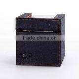 Custom Creative Rustic Safety Single Volta Leather Watch Winder thumbnail-3